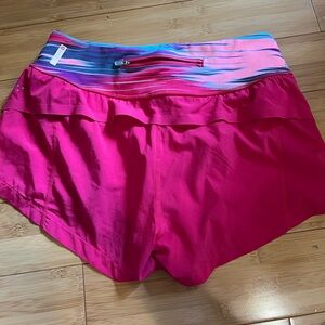 Zella Pink Workout Running Shorts